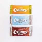(全国送料無料) ロッテ クランキー 3種アソート 食べ比べセット（28枚入り）メール便 (4903333275465mz)【送料無料 詰め合わせ おやつ 小袋 個包装 お試し】