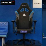 オフィスチェア ゲーミング AKRacing OVERTURE-PURPLE パープル 紫 正規販売店 オフィス リクライニング 肘掛 ヘッドレスト/ランバーサポート付属 高級PUレザー 座面/アームレスト昇降 ロッキング機能 PC作業 テレワーク 椅子 新生活