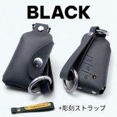 レクサス スマートキーケース 本革 日本製 LEXUS LX GX RX RZ NX UX LBX LS ES LM LC 黒 （ブラック） 青 （ブルー） 茶 （ブラウン）ボタン キーカバー オイルレザー ｜NONINA 名入れ 父の日 母の日 敬老の日 お誕生日祝い 還暦祝い お祝い ギフト クリスマスプレゼント バレンタイン 贈り物 愛車キーケース 愛車キーホルダー【送料無料】