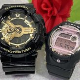 ペアウオッチ gショック恋人たちのGショック ペアウオッチ G-SHOCK   ペア腕時計 カシオ 2本セット gショック アナデジ GA-110GB-1AJF BG-169U-1CJF 人気  婚約　夫婦 高級　クリスマス プレゼント おすすめ 誕生日 御祝い還暦 銀婚式 結婚記念日 婚約