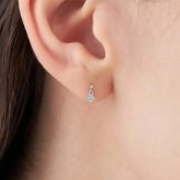 【無料ラッピング】 ヨンドシー 4℃ ピアス K10ホワイトゴールド ダイヤモンド レディースブランド 正規品 新品 ギフト プレゼント 人気 おすすめ 誕生日 記念日 クリスマス 送料無料