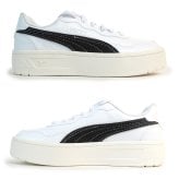 PUMA プーマ レディース スニーカー COURT LALLY SKYE DENIM 2 コート ラリー スカイ デニム 2 408863-01 ホワイト/ブラック
