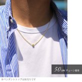 ネックレス チェーンのみ ロープチェーン 太さ約2mm イエローコーティング シルバー925 ネックレス チェーン ハワイアンジュエリー メンズ レディース 誕生日 プレゼント ハロウィン 【品番：SCH27】