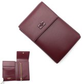 GANNI ガニー 財布 B3010134-436 Bou Travel Wallet サイフ バーガンディ