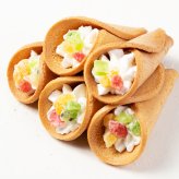 お菓子 花彩つむぎ フルーツ 3箱 せんべい 和菓子 スイーツ デザート おやつ ご当地スイーツ お取り寄せスイーツ 京せんべい 関製菓本舗 藤兵衛庵