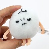 竜とそばかすの姫 ぐっとこらえ丸 マスコット ボールチェーン キーホルダー スタジオ地図