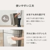 ゴミ箱 ダストボックス センサー 自動 消臭 キッチン 生ごみ対応 オゾン ごみ箱 空き缶入れ オムツペール臭わない 50l 新居祝い 新築祝い 新生活 スリム ふた付き 人感センサー おしゃれ トイレ 洗面所