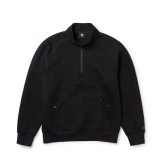 ニューエラ ゴルフ テック スウェット ハーフジップ プルオーバー Emboss Logo ブラック New Era Golf (15129440) 2026年秋冬モデル お誕生日祝い お祝い 記念品 お父さん 父の日 彼氏 男性 30代 40代 50代 60代 母の日 お母さん 還暦祝い 敬老の日 彼女 人気プレゼント プレゼント