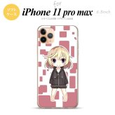 iPhone11ProMax iPhone11pro max スマホケース ソフトケース 女の子 C ピンク メンズ レディース nk-i11pm-tp1335