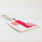 こびとづかん イニシャルバッチ I カクレモモジリ キーホルダー バッヂ お名前 グッズ MCOR