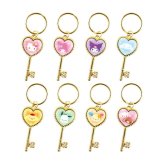 サンリオキャラクターズ ジュエルキーコレクション 全8種 コンプリートBOX キーホルダー Sanrio 送料込み