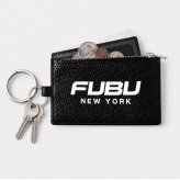 FUBU フブ キーチャーム メンズ レディース fam-62903 キーホルダー コインケース カードケース フラグメントケース 小銭入れ 財布 フェイクレザー ロゴ ストリート ヒップホップ ダンス カジュアル 小物 ギフト プレゼント 2026FW Karlas