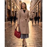 牛革 クロコダイル 型押し ハンドバッグ HALEINE ブランド アレンヌ バッグ 手提げ エンボスレザー 女性 ギフト プレゼント 4FB (07000471r)