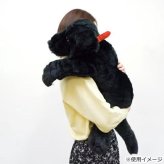 ラブラドールレトリバー ぬいぐるみ Lサイズ ブラック 吉徳 犬 リアル 大きい 特大 抱き枕 クッション ふわふわ かわいい ギフト プレゼント 子供 誕生日 クリスマス