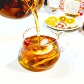 食べるフルーツティー 国産無添加 ギフトセット｜砂糖不使用 八女茶 和紅茶 ドライフルーツ 乾燥果実 フルーツティー おしゃれ お茶ギフト 誕生日 お祝い 母の日 お歳暮 お年賀 クリスマス プレゼント