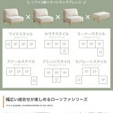 ソファ 座椅子 ファ ー ロー 2人掛け セット ーセット オットマン付き 北欧 韓国 インテリア ポケットコイル おしゃれ 組み合わせ自由 アームレス 幅240cm