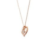 【無料ラッピング】  ヨンドシー 4℃ ネックレス K10 ピンクゴールド ネックレス キュービックジルコニア レディース ブランド 正規品 新品 ギフト プレゼント 人気 おすすめ 誕生日 記念日 クリスマス 送料無料