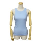 ガニー GANNI トップス タンクトップ T4143-326 ウィメンズ レディース Soft Chambray ライトブルー 海外正規品