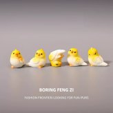 小鳥 置物 8個セット ミニチュア インコ オブジェ かわいい 鳥 フィギュア 卓上 飾り 車内アクセサリー デスク インテリア 癒し 雑貨 玄関 リビング プレゼント
