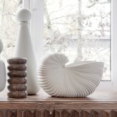 ferm LIVING ファームリビング シェルポット Shell Pot 北欧人気 オブジェ 置物 飾り インテリア 雑貨 デンマーク おすすめ プレゼント ギフト 北欧雑貨 オウムガイ 貝 デザイン 貝殻 インテリア雑貨