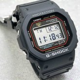 男が語る男のG！GショックG-SHOCK カシオ 電波ソーラー DW-5000R-1AJF 5000番の初代G-SHOCK山形カシオで生産されました   日本人の真心こめた逸品です　こちらは限定品ではなく定番になりまうが生産本数が少なく希少品です