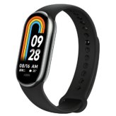 【最後1点】Xiaomi Smart Band 8 中国版（日本語非対応） 2023年モデル スマートウォッチ 活動量計 ブラック ※日本語説明書付 1.62インチ 活動量計 16日間のバッテリ持続時間 5ATM 耐水性能 有機EL AMOLED スマートバンド 着信通知 ブラック