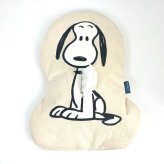 スヌーピー PEANUTS ダイカット　ティッシュケース　スヌーピー ティッシュケース ベージュ