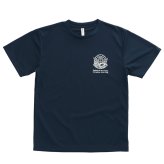 ドライTシャツ ブルーインパルス 基地ショップ限定 Tシャツ 航空自衛隊 自衛隊 グッズ 半袖 エンブレム オリジナル 紺 ネイビー 速乾 吸水 アクロバット飛行 展示飛行 正規品 防衛省 ワンポイント バックプリント メンズ ユニセックス メッシュ ギフト プレゼント