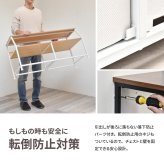 棚付きリビングチェスト Regal ロータイプ（引き出し2杯） ONLS0387 引出し収納 テレビボード リビング収納 シンプルスタイル モダン 角型 木製 オープンラック幅94cm 奥行41.5cm 高さ48.5cm