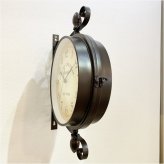 収納家具 ラック クラシック ステーションクロック ブ ウォールクロック