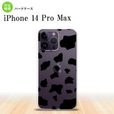 iPhone14 ProMax iPhone14 Pro Max スマホケース 背面ケース ハードケース ダルメシアン 牛 クリア 2022年 9月発売 nk-i14pm-479