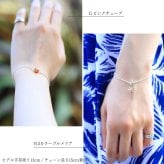 ハワイアンジュエリー ブレスレット 選べるチャーム パーツあずきチェーン 太約1.8mm 長さ 選べる 約15cm～20cm 0.5cm刻みで選べる シルバー925 メンズ レディース 誕生日 プレゼント ハロウィン 【品番：SCL11】