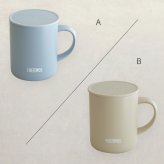 【結婚式 電報 ギフト】名入れ　サーモス真空断熱マグカップ 蓋付き　ペアセット　 誕生日 記念日 誕生祝い 名入れ 名前入り 結婚祝い 保冷 保温 ステンレス 魔法びん THERMOS タンブラー コップ　コーヒー プレゼント ギフト 贈り物