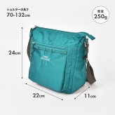 ショルダーバッグ レディース anello GRANDE アネロ グランデ ナイロン 撥水 はっ水 レディース 斜め掛け 軽量 大人 学生 マチ広 多収納 カジュアル シンプル 派手 ペットボトルが縦に入る A5 女性 おしゃれ 通勤 通学 バッグ 鞄 GTM1154 ブラック ネイビー ピンク ブルー