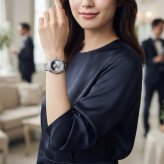 ヴェルサーチェ 腕時計 メンズ レディース ブラック シルバー 38mm VERSACE DYLOS ディロス スイス製 ユニセックス メンズ腕時計 高級 ブランド おしゃれ プレゼント ギフト 成人 卒業 入学