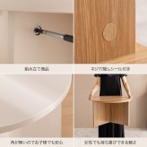 韓国 テーブル センターテーブル ラウンド 丸型 円形 ラウンド型 コンパクト ラウンドテーブル 幅55cm 円卓 カフェテーブル 丸テーブル 机 休憩 来客 食事 作業台 円卓テーブル キッズテーブル 子供部屋 リビング 優しく落ち着いた色合いと 家具 新生活
