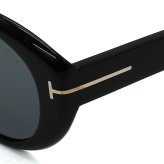 トムフォード TOM FORD サングラス アジアンフィット アイウェア UVカット フォックス FT1293-K/S 01A 54 メンズ レディース ユニセックス ブラック+グレー 海外正規品