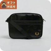 フレッドペリー FRED PERRY Tonal Classic Mini Shoulder Bag ショルダーバッグ l2169-774 ユニセックス Black Gold