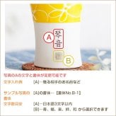 カップ タンブラー プレゼント【名入れギフト・名入れプレゼント・還暦祝い・長寿祝い】名入れ 波佐見焼 ビアカップ 磁気 smart350 hana 送料無料 古稀 喜寿 傘寿