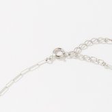 ネックレス ペーパークリップ シルバー925 SV925 ユニセックス シンプル 男女兼用 チェーン ペアアクセ　お揃い