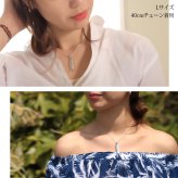 ハワイアンジュエリー ネックレス シルバー ペアネックレス 2本セット 刻印 無料 誕生石入れ可 Lサイズ LLサイズ カットアウト シンプル シルバー925 BY THE SEA バイザシー カップル 夫婦 プレゼント ハロウィン 【品番：CG-SP332-SP333P】