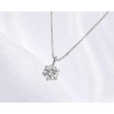 ダイヤモンド ネックレス 0.2ct 純プラチナ ペンダント ダイヤ レディース ジュエリー アクセサリー 4月 誕生石 天然石 シンプル 上品 華奢 贈り物 ギフト プレゼント
