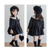 女の子 ワンピース フォーマル 通販 長袖ワンピース キッズ スーツ キッズドレス ワンピ 襟付き 子供服 子供 子ども服 発表会 結婚式 七五三 卒園式 入園式 入学式 お受験 可愛い かわいい おしゃれ