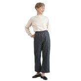 シニアファッション レディース 80代 70代 60代 90代 秋冬 あったか 高齢者ズボン ヒョウ柄&花柄 裏起毛 あったか ストレッチ パンツ 股下60cm おばあちゃん 服 誕生日 プレゼント 婦人服 女性 ハイミセス ミセス 祖母 お年寄り 老人 高齢者 ズボン（cki-fb2-tc0107）