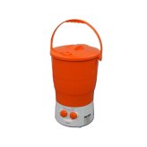小型洗濯機 ファミラ マルチ洗濯機 パワフルウォッシャー バケツ型 ミニ洗濯機 簡易洗濯機 別洗い 少量洗い 衣類0.6kg サトイモ2kg 85W 2段階水流 軍手 エプロン 家庭菜園 野菜 下ごしらえ コンパクト 持ち手付き サブ洗濯機 新生活 ご両親 プレゼント ギフト