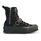 コンバース CONVERSE スニーカー 厚底 メンズ レディース ハイカット シャークソール ST Z SHIN-HI ブラック/ブラック ALL STAR SHARKSOLE ST Z SHIN-HI