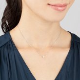 【無料ラッピング】  カナルヨンドシー Canal 4℃ ネックレス シルバー ネックレス キュービックジルコニア レディース ブランド 正規品 新品 ギフト プレゼント 人気 おすすめ 誕生日 記念日 クリスマス 送料無料