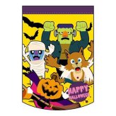 ハロウィン タペストリー 壁掛け HAPPY HALLOWEEN 円型 変形 おしゃれ 飾り付け パーティー グッズ 装飾 店舗 インテリア 壁面 装飾 雑貨 かぼちゃ 可愛い