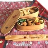 Fave セキセイインコ 木の箸・箸箱 21cm 19cm 天然木 ヘムロック 箸 箸箱 お弁当 オリジナル 鳥 インコ オウム 動物 アニマル 入学祝 入社祝 クリスマス