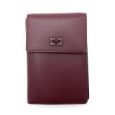 GANNI ガニー 財布 B3010134-436 Bou Travel Wallet サイフ バーガンディ
